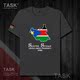 TASK Nam Sudan Quốc Bản đồ bông ngắn tay áo thun nam và Casual nữ T-shirt Spout Summer 50