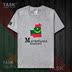 TASK Mauritania Quốc Bản đồ bông ngắn tay áo thun nam và nữ thể thao T-Shirt Summer 50 