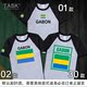 TASK Gabon Gabon đội tuyển quốc gia mặc quần áo bóng đá bông ngắn tay áo thun nam và nữ của nửa tay mùa hè áo thun thủy triều