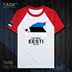 TASKEstonia Quốc Bản đồ bông ngắn tay áo thun nam và nữ Casual thể thao T-Shirt 50 