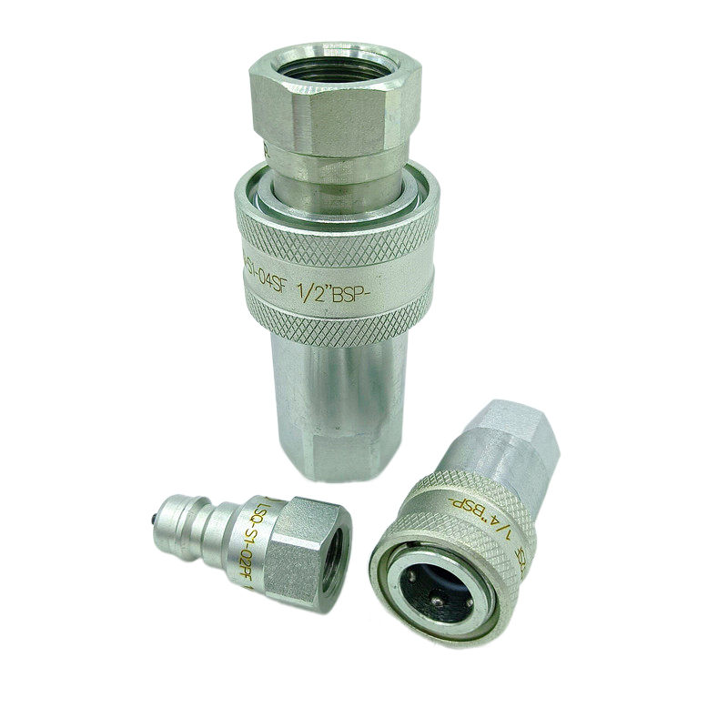 Hydraulic quick coupling LSQ-S1-04SF-1 2-BSP Hydraulic docking LSQ-S1 ...
