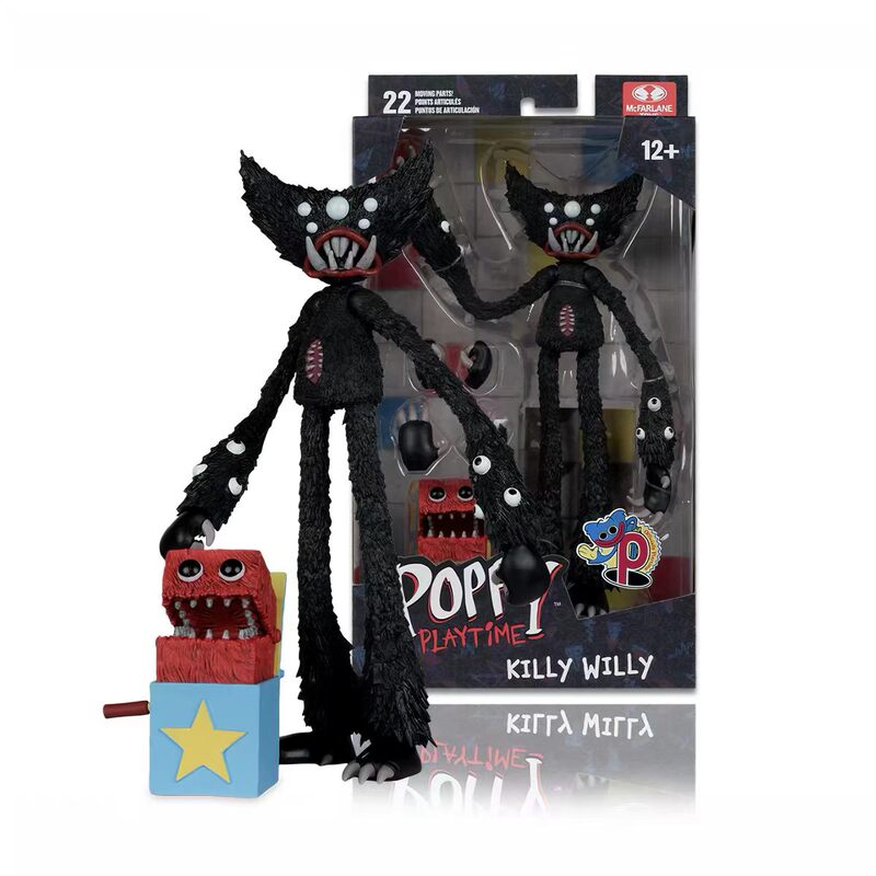 In Stock Poppy Playtime Mike the Clown 7inch Killy Willy Black In Stock Poppy Playtime Mike the Clown 7inch Killy Willy Black