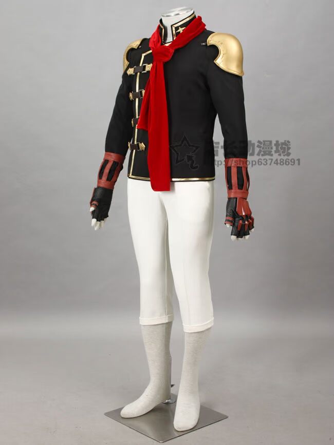 Trò chơi Anime COSPLAY trang phục nam không phong cách Suzaku EINGT tám COS quần áo đồng phục quần áo trang phục - Cosplay bộ đồ cosplay