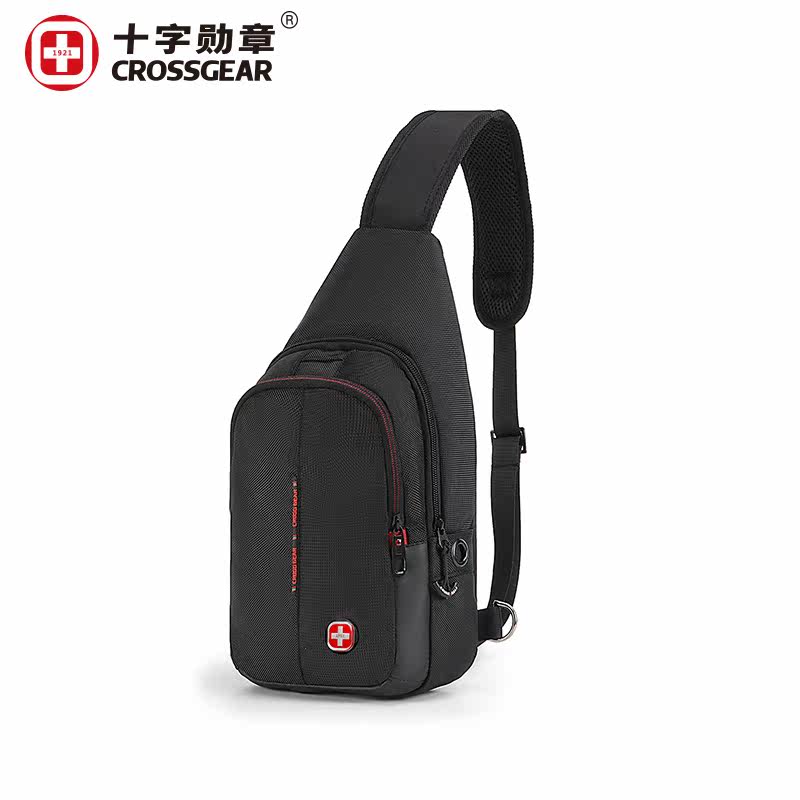 Swiss Army Knife Men's Chest Bag 2021 New Summer Tide Cards Sloped Satchel Casual Sports Large Capacity Pitched Scapegoat