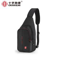 Swiss Army Knife Mens Chest Bag 2021 New Summer Tide Cards Skew Satchel Casual Sports Large Capacity Inclined Backpacks