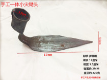 Handmade forged small hoe planting vegetable hoe planting flower small hoe agricultural spring steel with handle old hoe