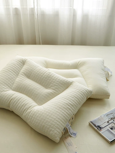 Idela -тип оригинальный экологическая бактериостатическая подушка Core Cotte Cotton Homeving шейный шейный шейный позвоночник помогает спать мягкую подушку ядро ​​пары 2