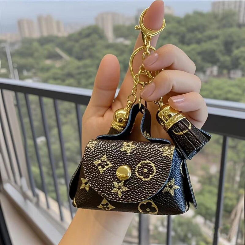 Cute Mini Leather Pouch Coin Purse Earphone Bag Storage Bag Reading Glasses Holder Key Card Holder Key Bag for Women