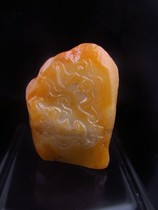 Сентябрьский бутик-бутик Shoushan Mountain field Yellow frozen stone Shuangfu Linmen pendulum piece весит 66