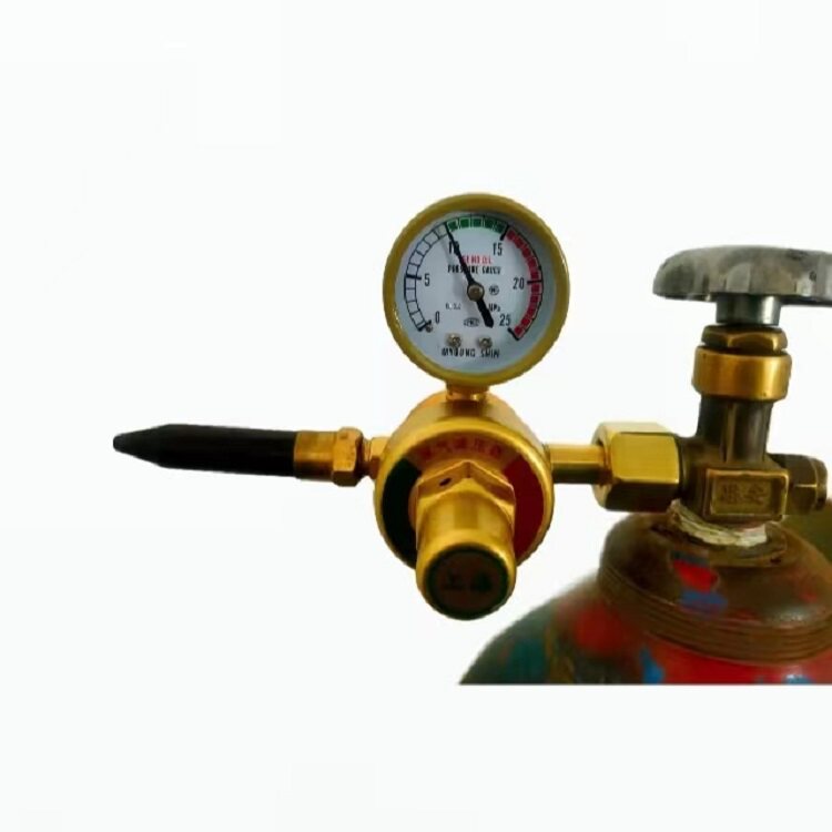 Portable high-pressure economical helium inflatable ball decompression valve balloon inflatable tool gas nozzle