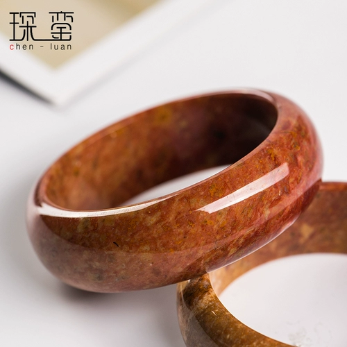 Натуральный агатовый классический женский браслет, природная руда, китайский стиль