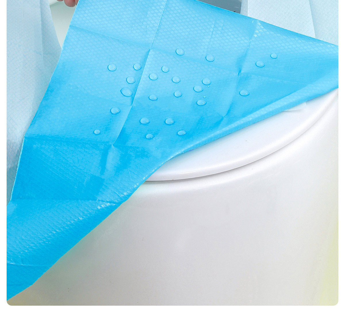 蓓安适 产妇专用灭菌一次性马桶垫 40*60cm 10片装 加厚防水坐便套 独立包装 产后月子待产包必备