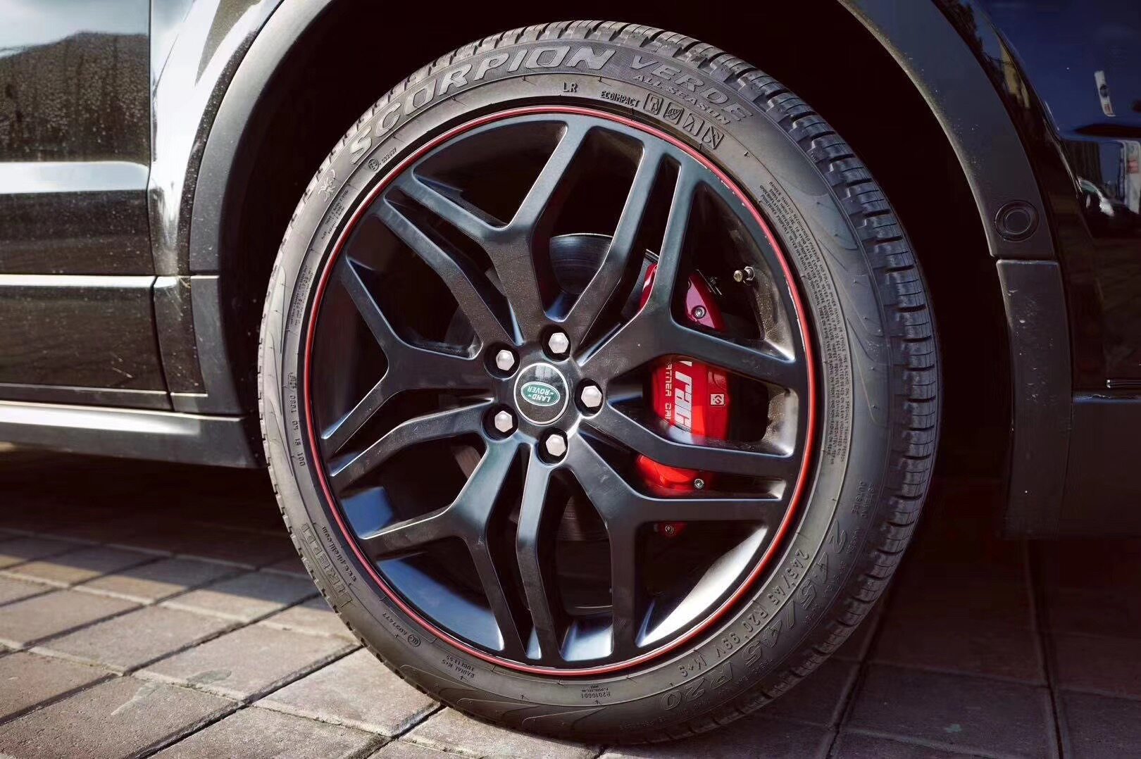 Land Rover Range Rover Sport Velar Discovery Sport American G4 Racing Aluminum Alloy Caliper Cover Wheel Decoration - Taobao