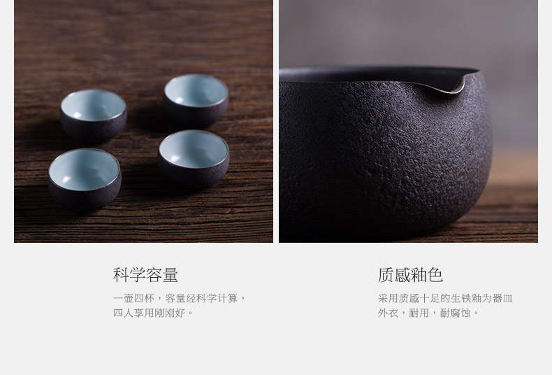 M letters kilowatt/hall temperature wine pot wine suits for Chinese antique ceramics drunk wine warm hot hip flask a small handleless wine cup glass pot