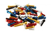 Carbon ti Tapered head Al7075 aluminum front and rear dial tension screws M4X16 M4X20