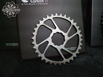  Carbon ti X-MonoSync Ti lightning tooth plate special ultra-light straight-mounted positive and negative tooth plate