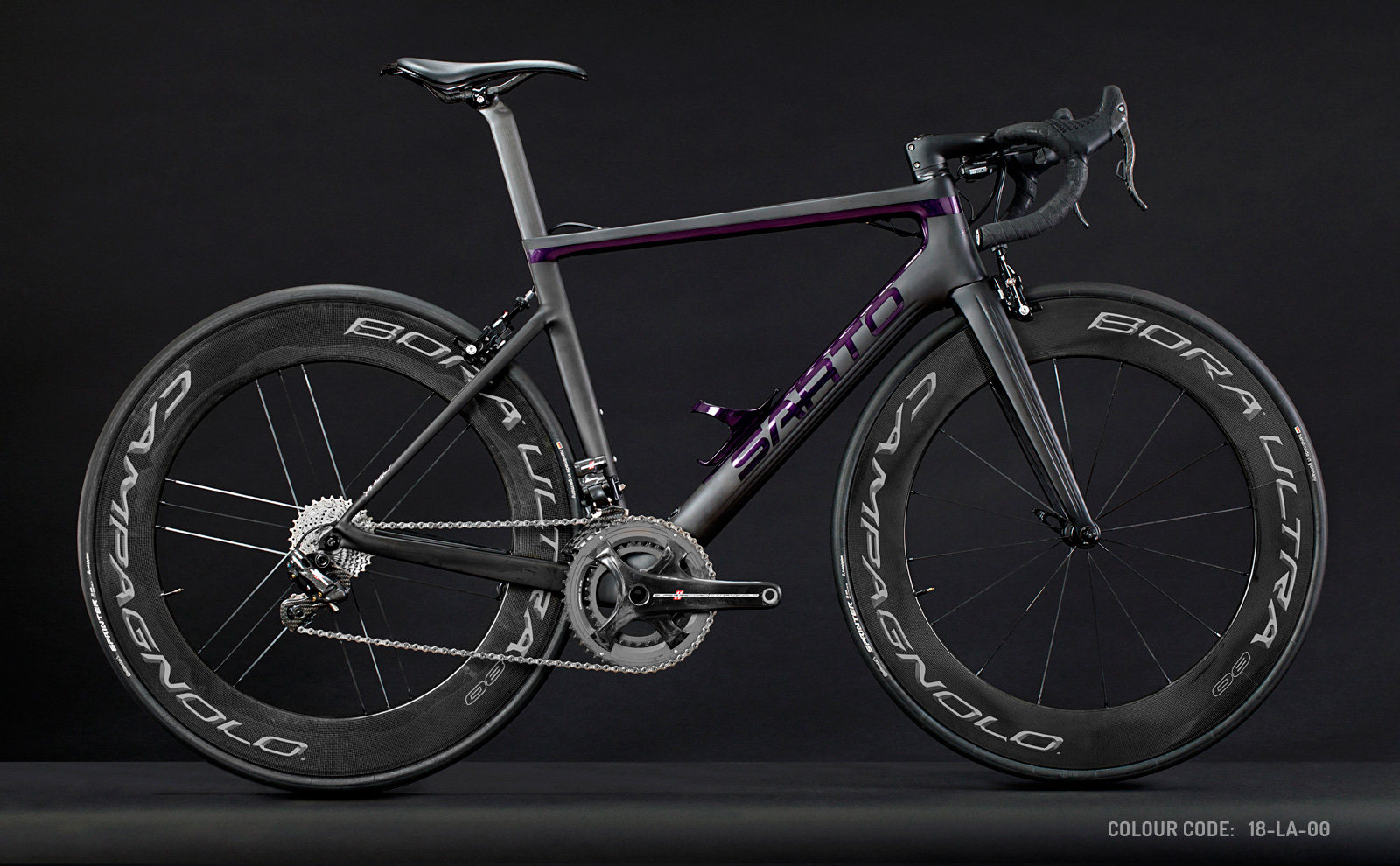 Italian sarto customized handmade carbon fiber ultra-light road aero frame LAMPO