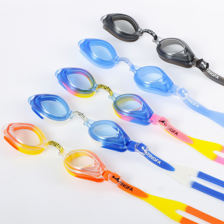 Counter Yingfa swimming goggles J520af high-definition anti-fog swimming goggles children's swimming goggles under 9 years old
