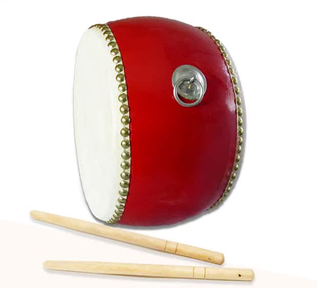Sóng nhạc cụ nhà máy trực tiếp phẳng trống hội trường trống nhạc cụ 8 inch hội trường trống da bò trống 27cm hội trường trống nhạc cụ trống - Nhạc cụ dân tộc sáo trúc mão mèo