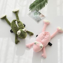 Cartoon paper towel set for car plush car pillow rear hanging armrest creative car interior supplies napkin paper set