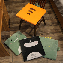 Seat Cushion Office Long Sitting Latex Cushion Summer Home Breathable Student Chair Cushion Ground Chair Stool Butt Mat