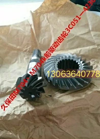 Long Pautian M704, M704k tractor front drive gear 3C051 One 42300 (10 23 teeth) set