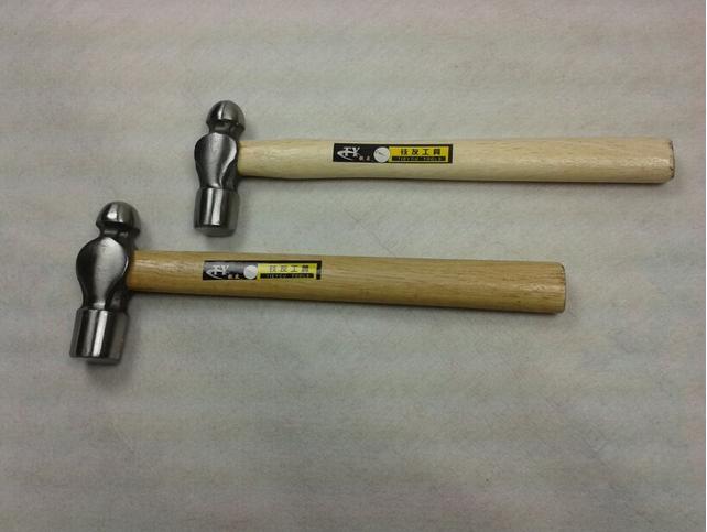 1P 1 5 lbs 2 lbs pure steel forged with wooden handle round head hammer home hammer Home hammer Hammer Milk Head Hammer to fix the hammer