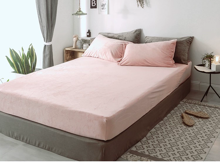 giường kiểu Nhật Mikasa tinh nhung một mảnh 1,2 1,5 m vào mùa thu và mùa đông flannel tấm nhung bedspread 1.8m chống tĩnh điện - Trang bị Covers