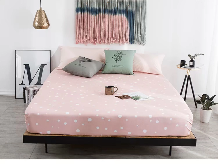 doanh nghiệp giường cotton in bông tươi nhỏ nắp bảo vệ 1,2m khăn trải giường bedspread Simmons 1.8m bộ 1,5 mat - Trang bị Covers ga giường chun