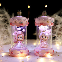 Fairytale Castle Princess Little Night Light Creative Girls Heart Ins Childrens Room Decoration Girl Girlfriend Birthday Present