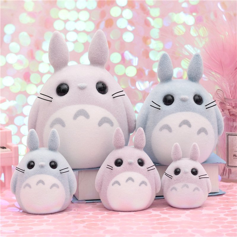 Hayao Miyazaki Chinchilla plush cartoon children's piggy bank to receive savings for Christmas to send his girlfriend girl's Day gifts