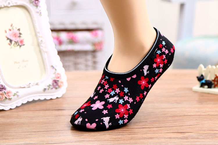 Cha mẹ và con giáo dục sớm mùa thu và mùa đông nam giới và phụ nữ trưởng thành vớ chống trượt vớ sàn nhà dày cộng với vớ nhung yoga khiêu vũ tất nam cổ ngắn