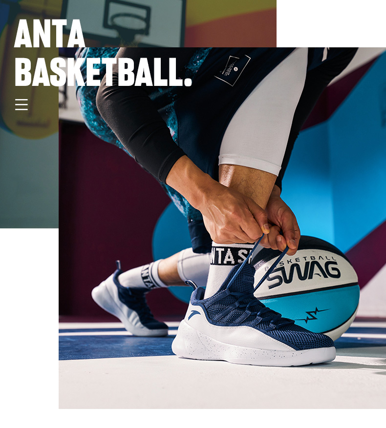 Giày thể thao Anta 2019 giày nam cao mềm mới Giày bóng rổ NBA mang giày bóng rổ cạnh tranh thoáng khí - Giày bóng rổ giày bóng rổ giá rẻ