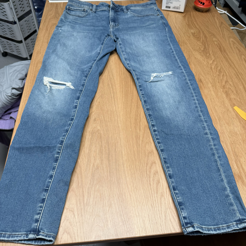 Uniqlo Men's High-Stretch Skinny Jeans (Washed Product) 461577 Missing Label
