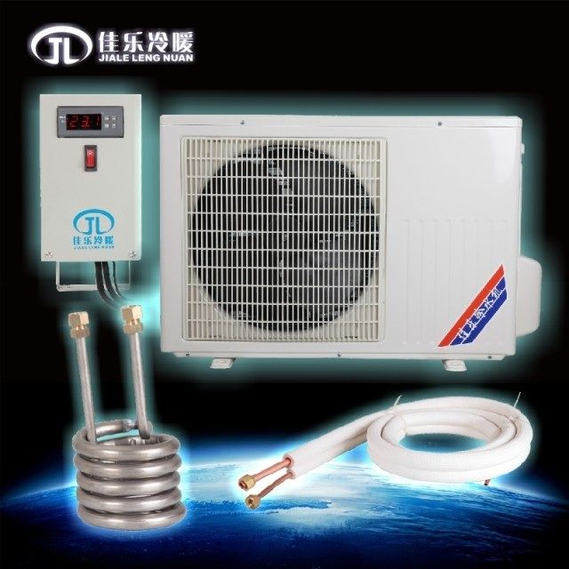Split type fish pond unit Seafood refrigerator Industrial chiller Fish pond refrigerator Constant temperature machine Heat pump