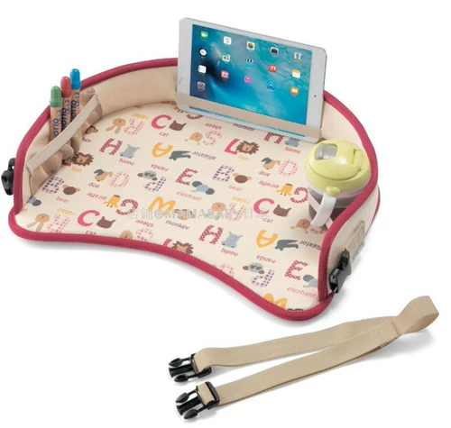 Корейская подлинная Genietray Mobile Storage Small Table Car Car Car Tray Baby Multi -функциональный маленький стол