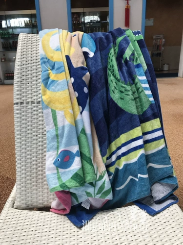 Детское банное полотенце, пляжный хлопковый плащ для плавания, банный халат