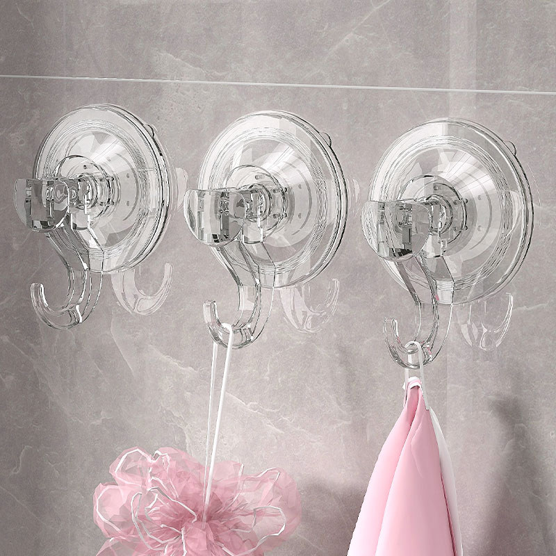Powerful Vacuum Suction Cup Hook Free of perforated bathroom Kitchen Toilet Load Bearing Rack Without Mark Viscose Door Rear Sticky Hook-Taobao