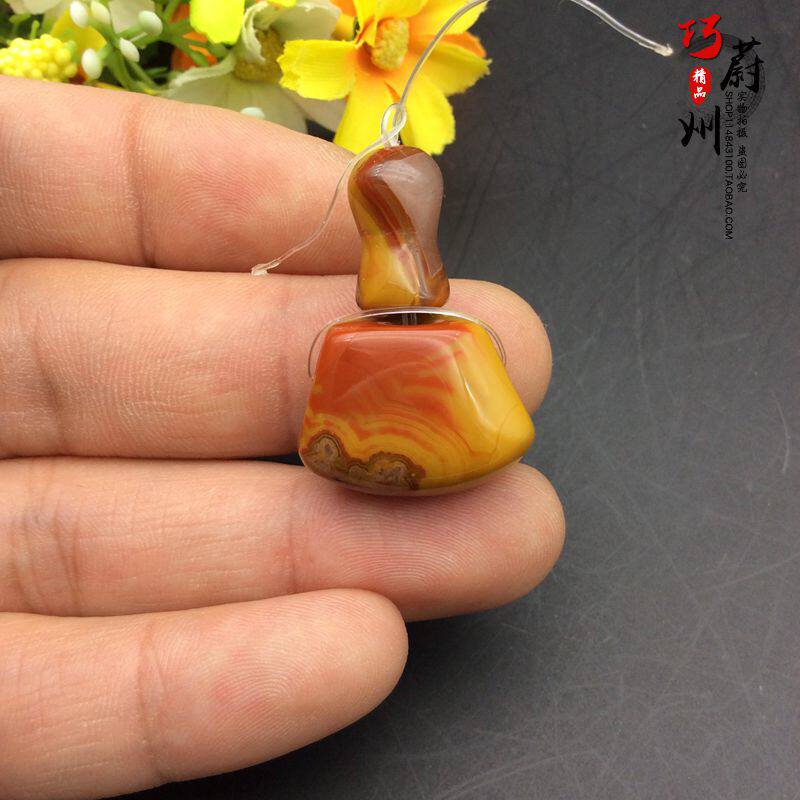 Boutique pure natural Xuanhua Upper Valley warfare State Red Manau Hidden Tee Buddha Buddha Towers Candida Beads Handstring DIY Accessories