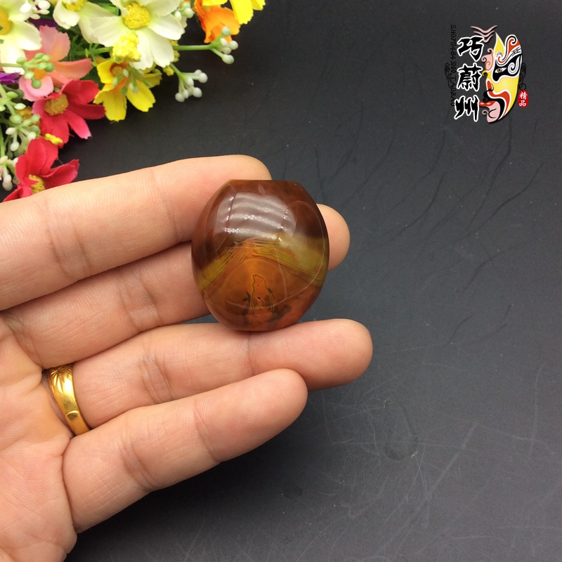 Boutique pure natural Xuanhua State Red Manau pictures-shaped Bodhisattva Beads Bead bead Bead Hanging Pendant back Cloud-Taobao