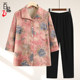 Grandma's spring and summer new shirts, clothes for 60-year-olds