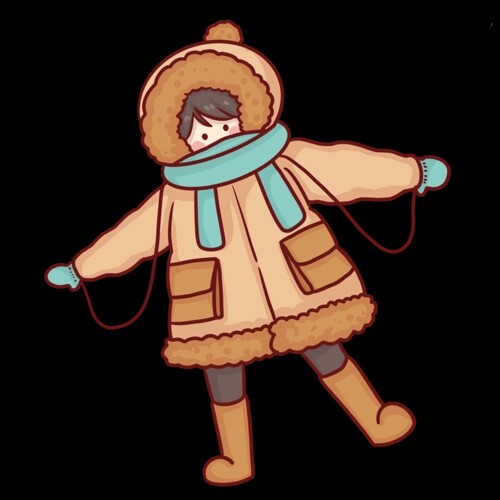 Lower snow cheerleading a yo-yo without fear of cold duck duck clothes-Taobao