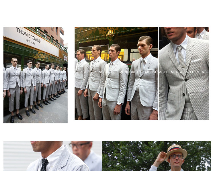 Costume homme en chanvre pour été - Ref 1563479 Image 16