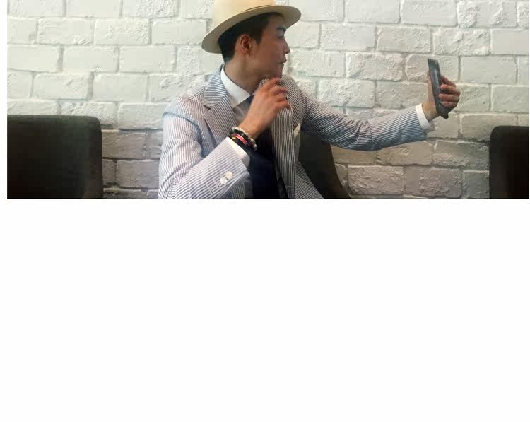 Costume homme en chanvre pour été - Ref 1563479 Image 30