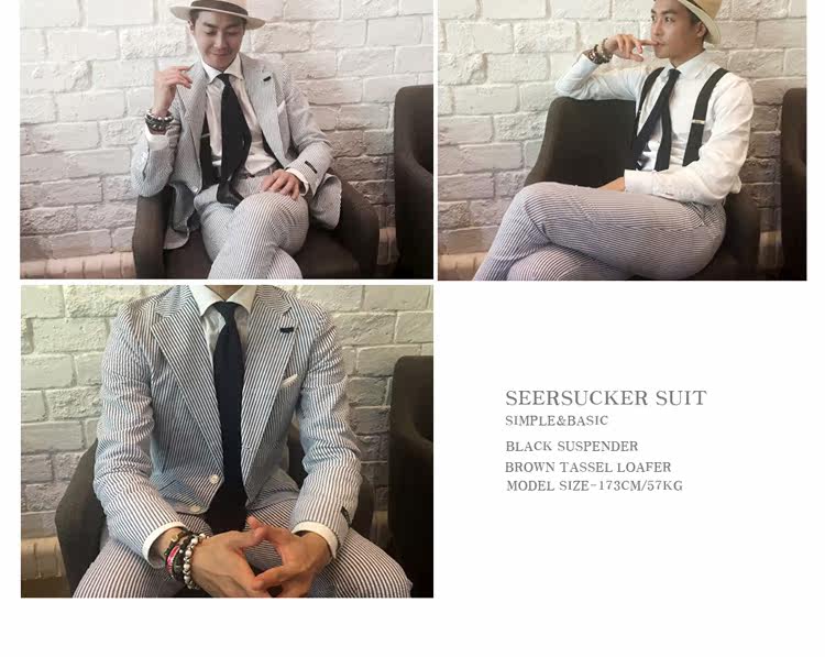 Costume homme en chanvre pour été - Ref 1563479 Image 28