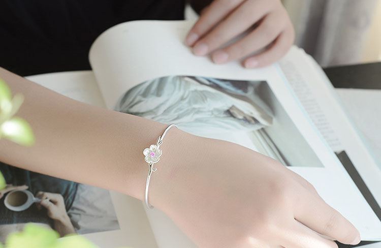[Mua hai tặng một miễn phí] sterling bạc bracelet bracelet trang sức để gửi bạn gái của mình để gửi mẹ-in-law quà tặng đa năng push-pull vòng đeo tay vòng tay đẹp
