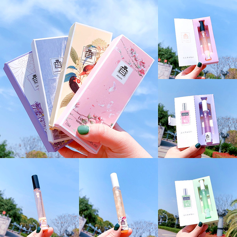 Fresh sand and sand - durable student pocket perfume smell library good smell of honey peach 12 ML