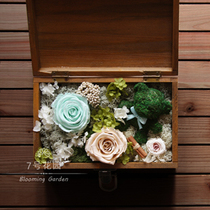 No 7 Garden imported immortalized flower box Large size immortalized flower immortalized rose SF Nationwide