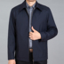 Mùa xuân và mùa thu Trung thu Áo khoác nam Dad Pack Business Casual Cha trung niên nam Áo khoác mỏng áo khoác hoodie nam Áo khoác
