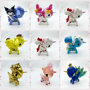 Оригинальная оптовая Tokidoki Tao Qiduqi единорог hellokitty и Gemini Kurommeitti